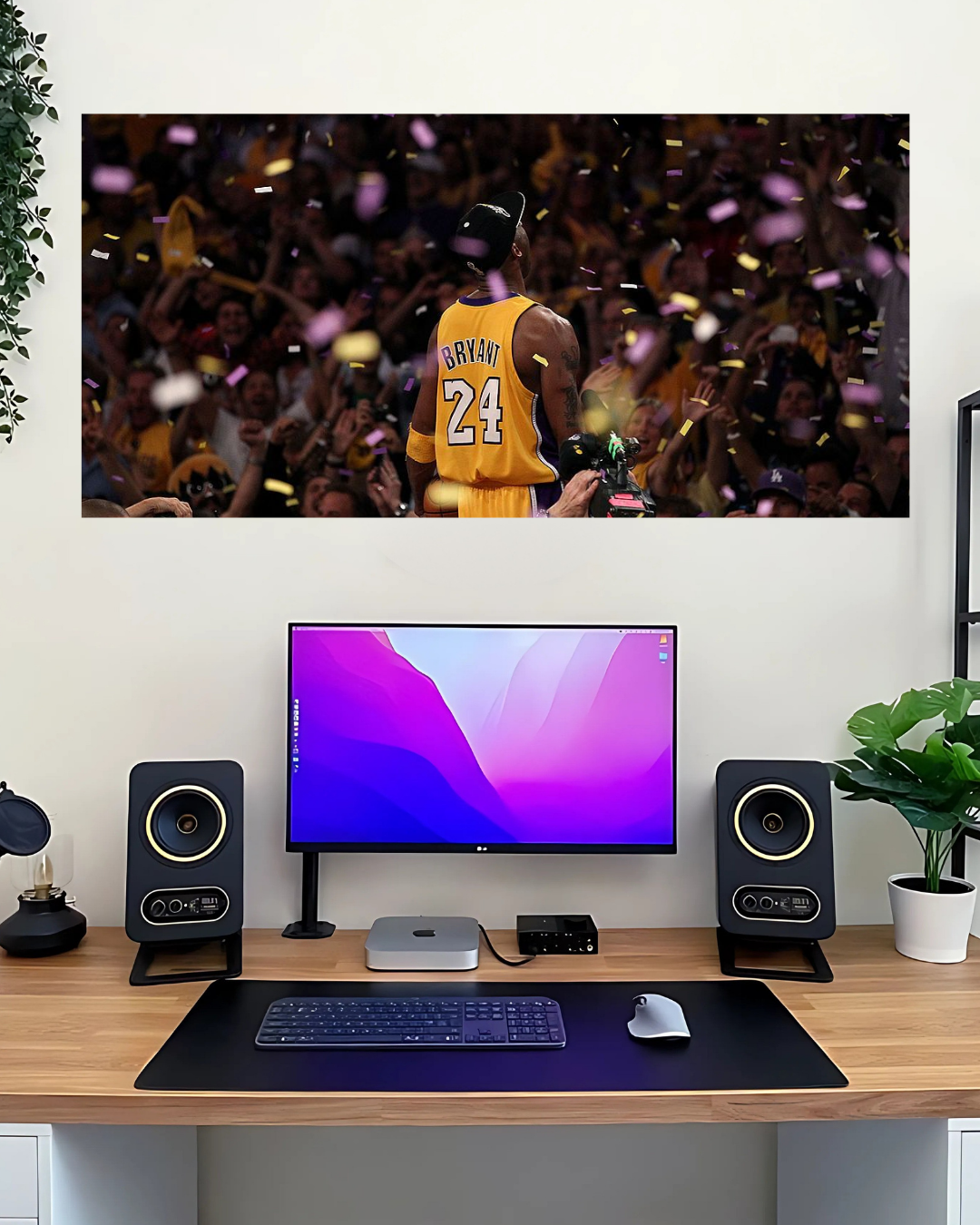 Kobe Bryant #9 | Split Posters | Basketball Posters