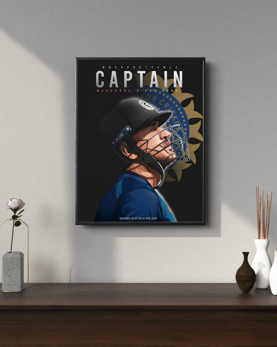 M S Dhoni #3 | Cricket Posters
