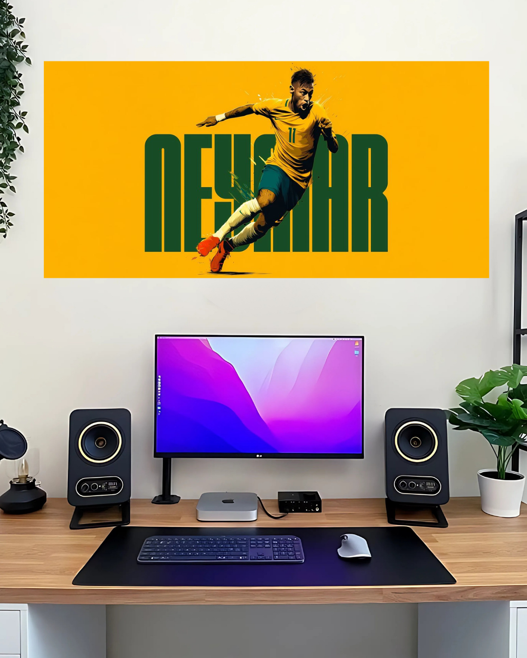 Neymar #1 | Split Posters | Football Posters