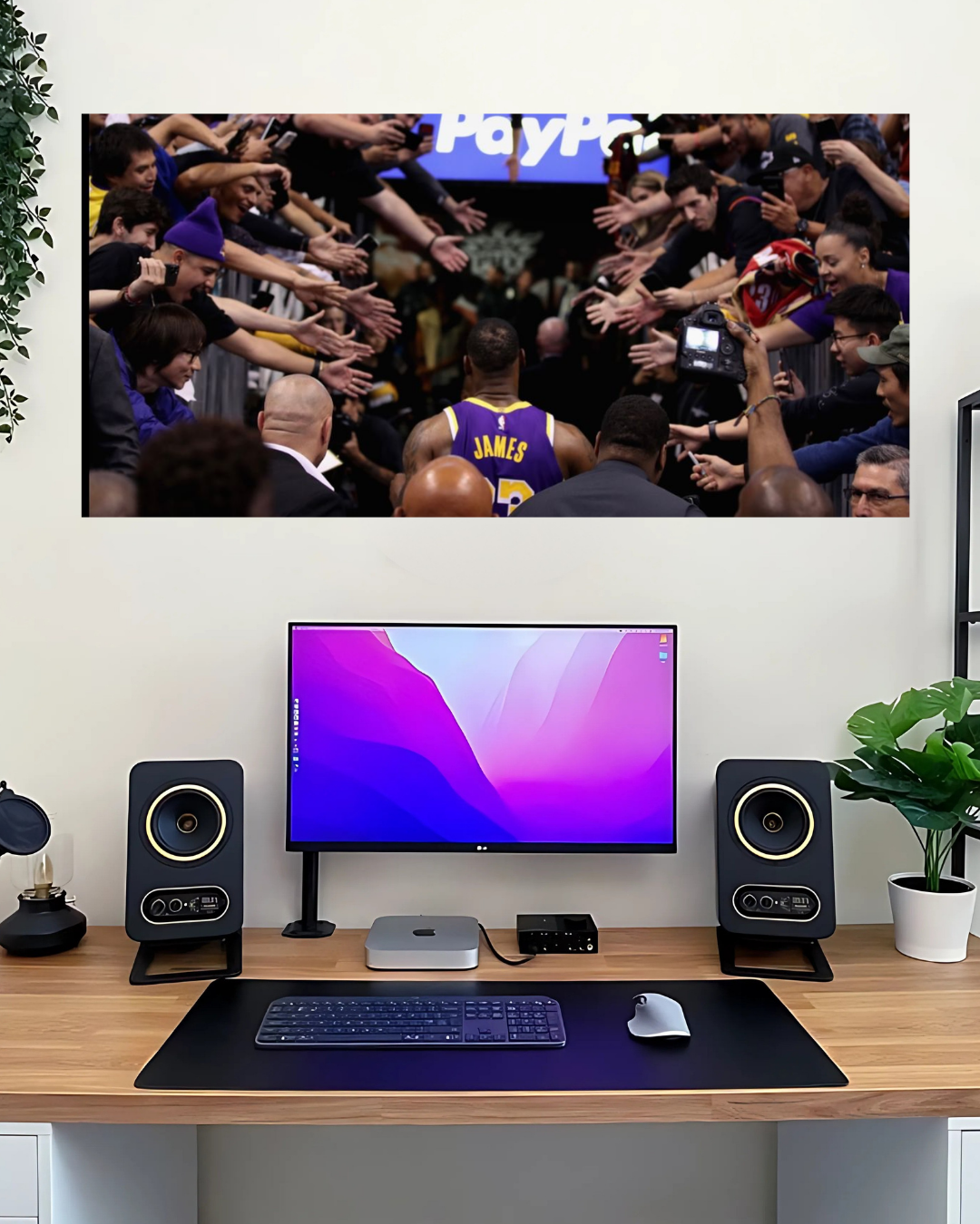 Lebron James #3 | Split Posters | Basketball Posters