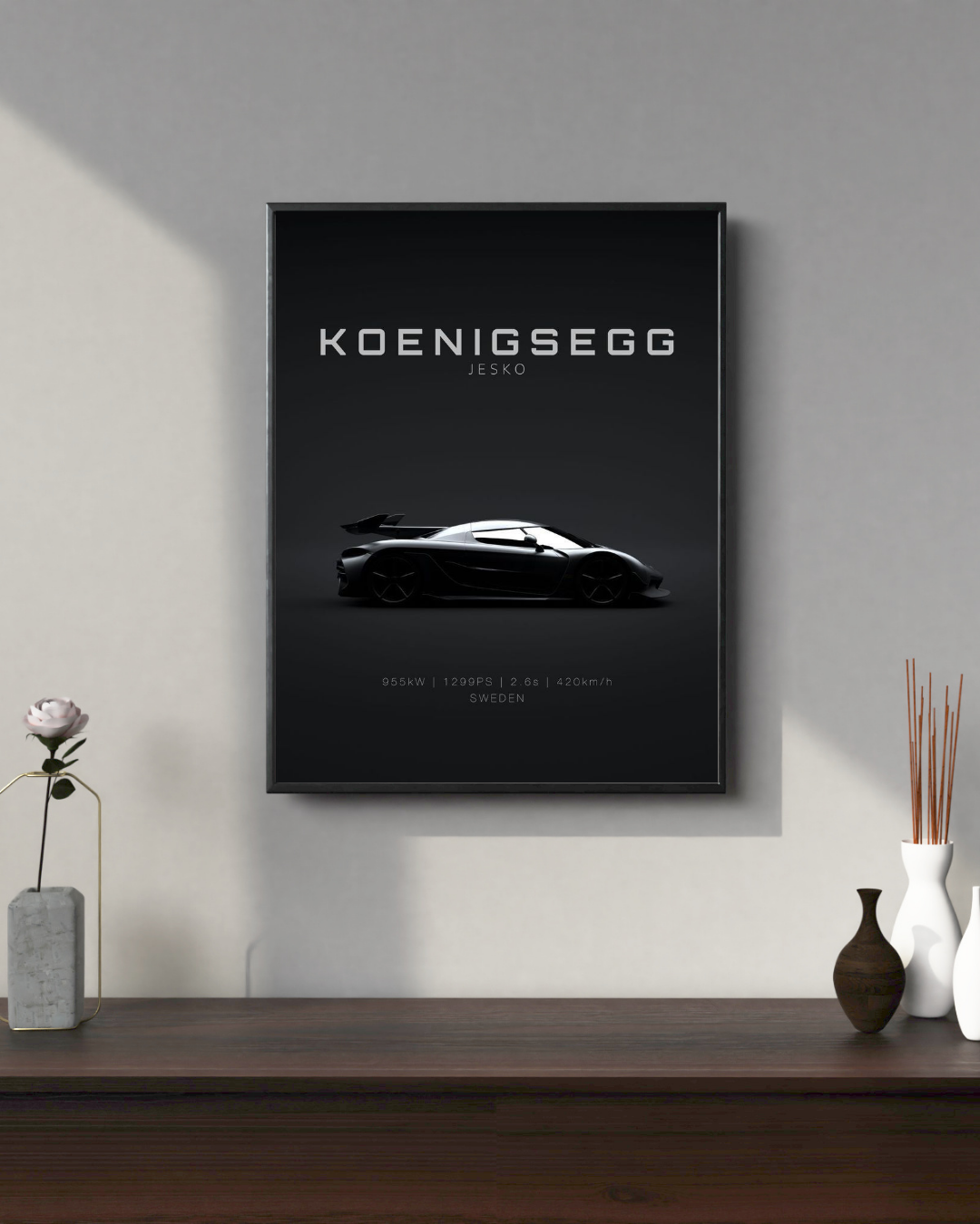 Koenigsegg Jesko #1 | Car Posters