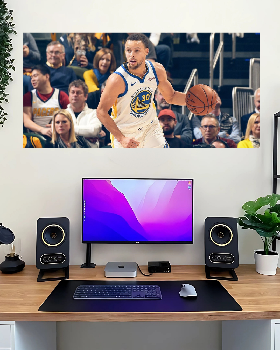 Stephan Curry #12 | Split Posters | Basketball Posters