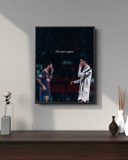 LM10 & CR7 | Football Posters