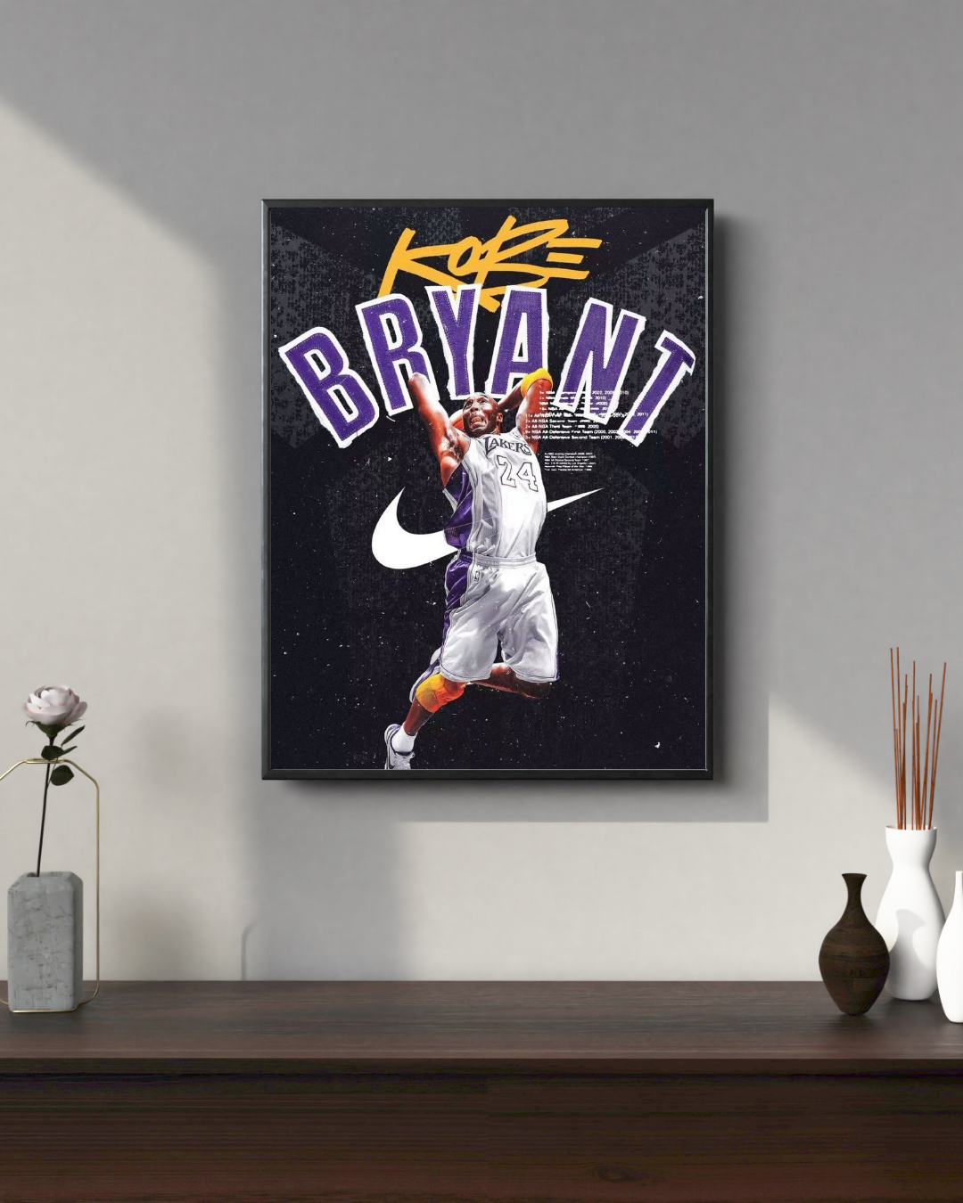 Kobe Bryant #4 | Basketball Posters