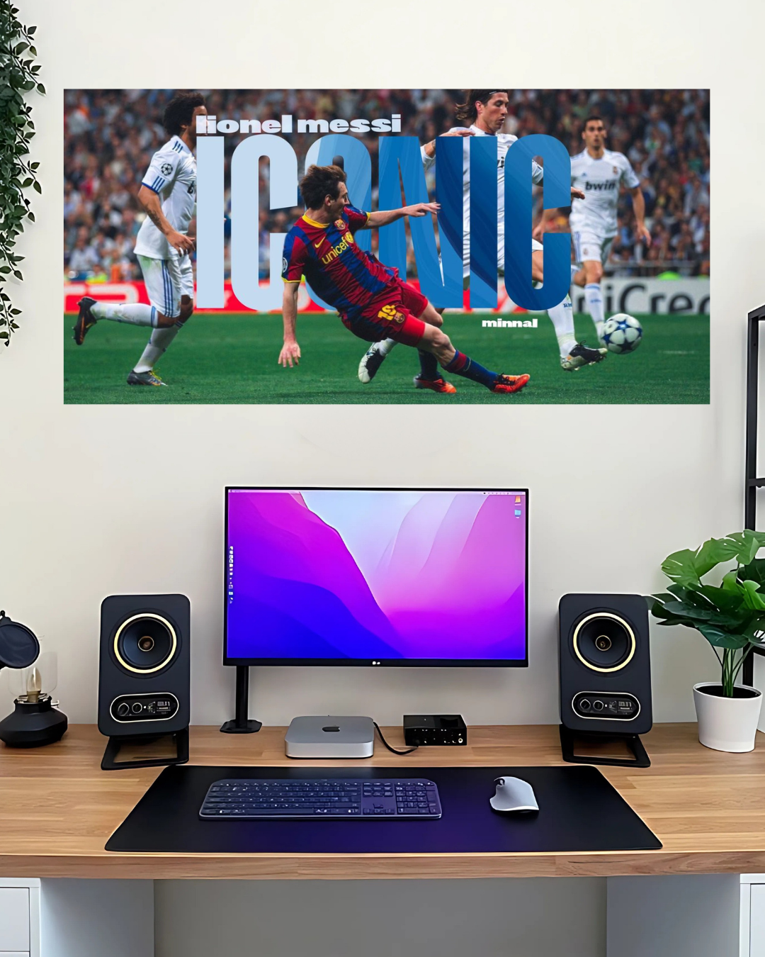 Messi #2 | Split Posters | Football Posters