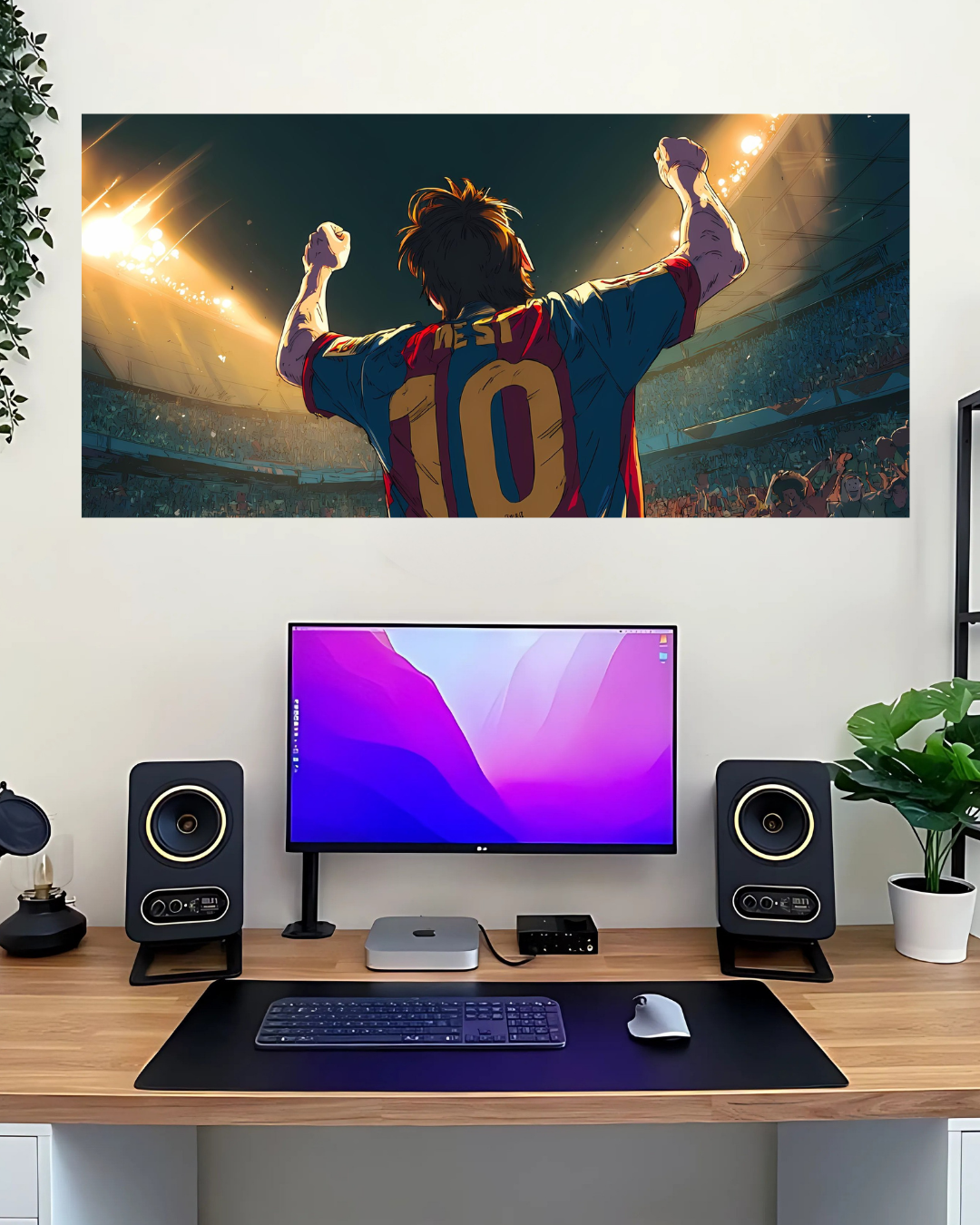 Messi #3 | Split Posters | Football Posters