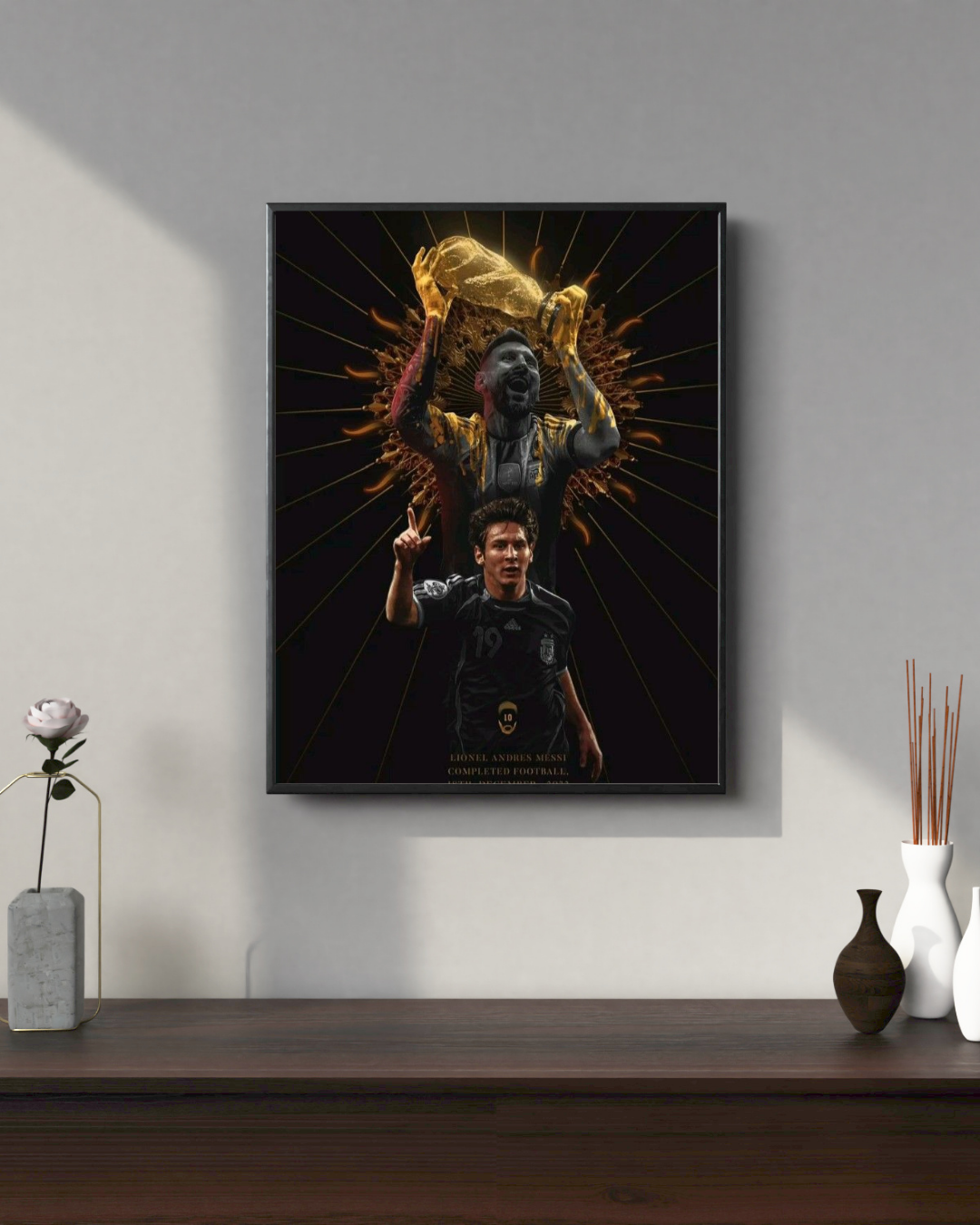 Messi #4 | Football Posters