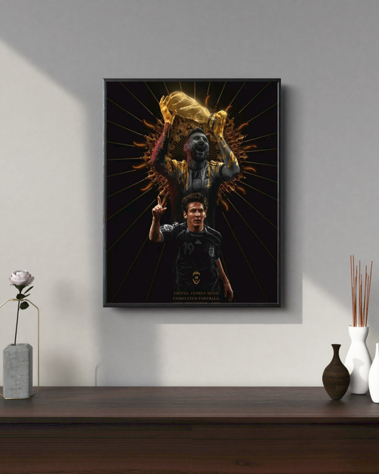 Messi #4 | Football Posters