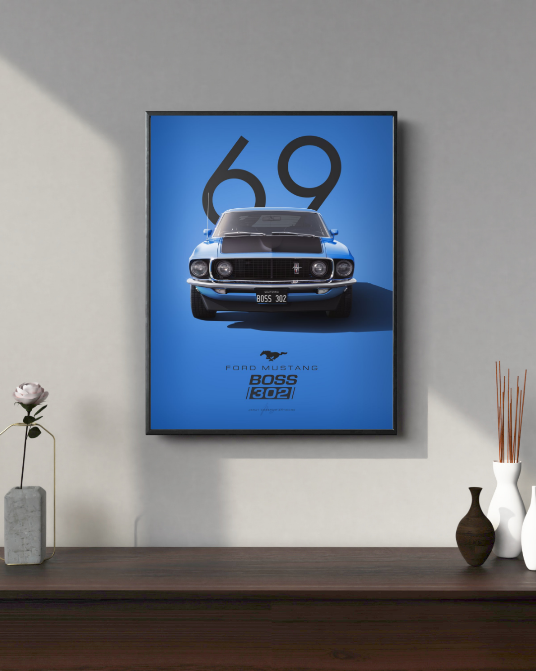 Ford Mustang #1 | Car Posters