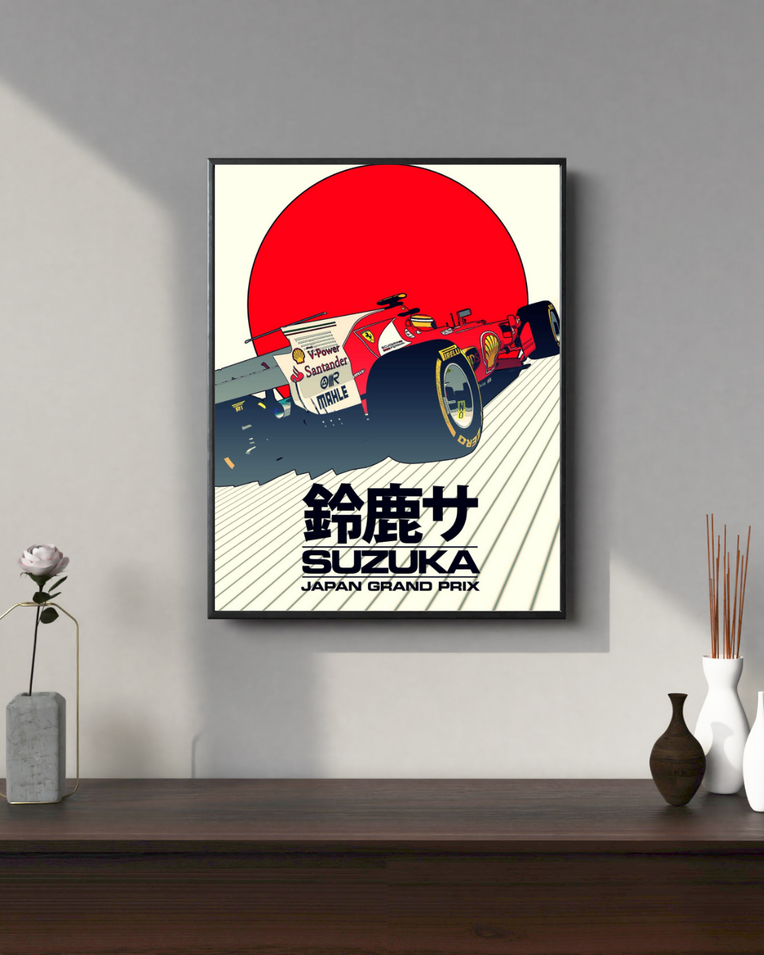 Ferrari Suzuka | F1 Posters