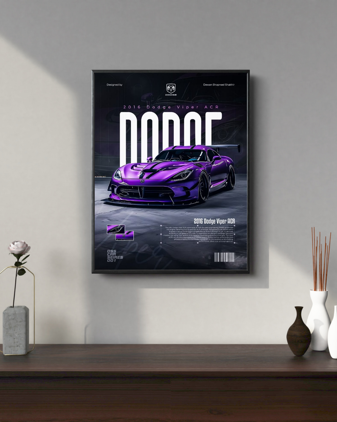 Dodge Viper #1 | Car Posters