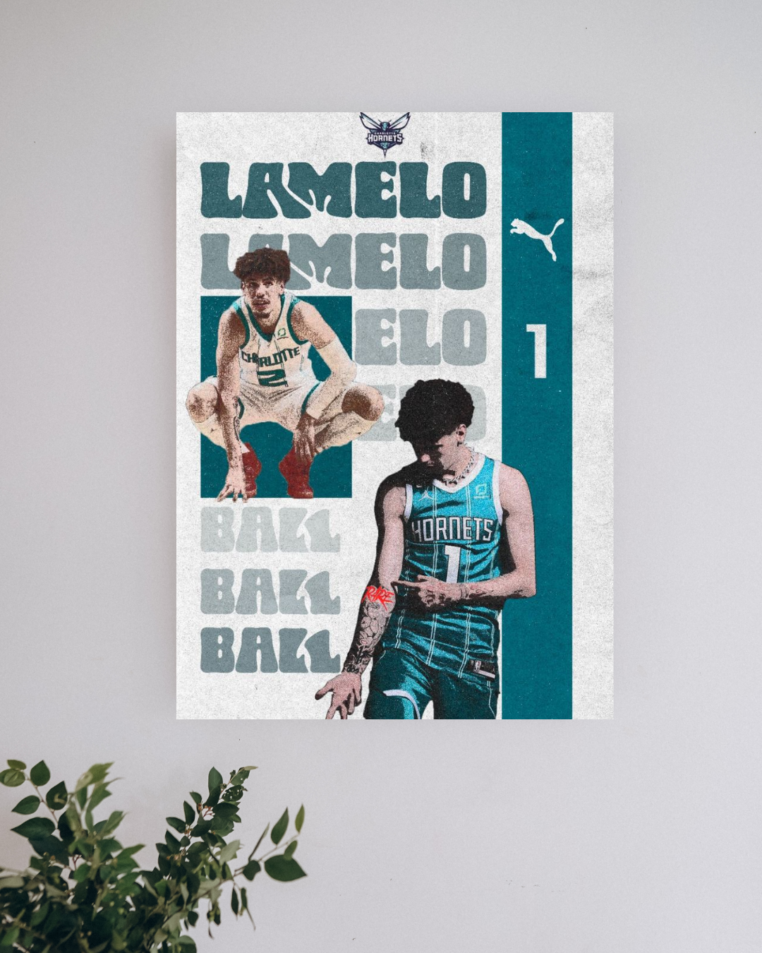 Lamelo Ball #1 | Basketball Posters