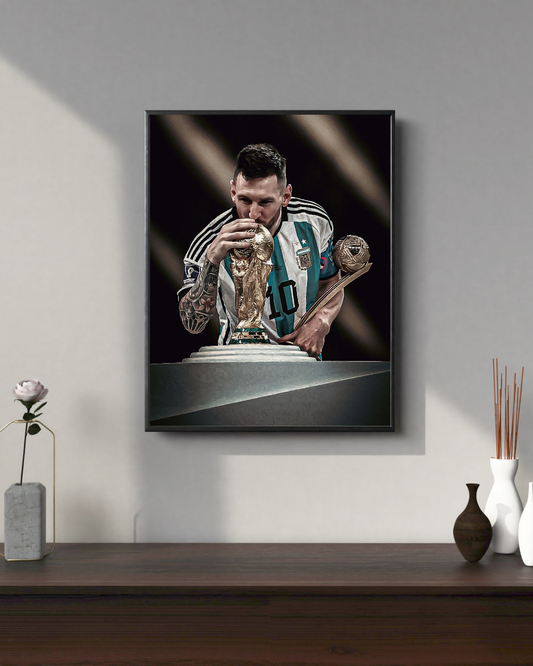 Messi #7 | Football Posters