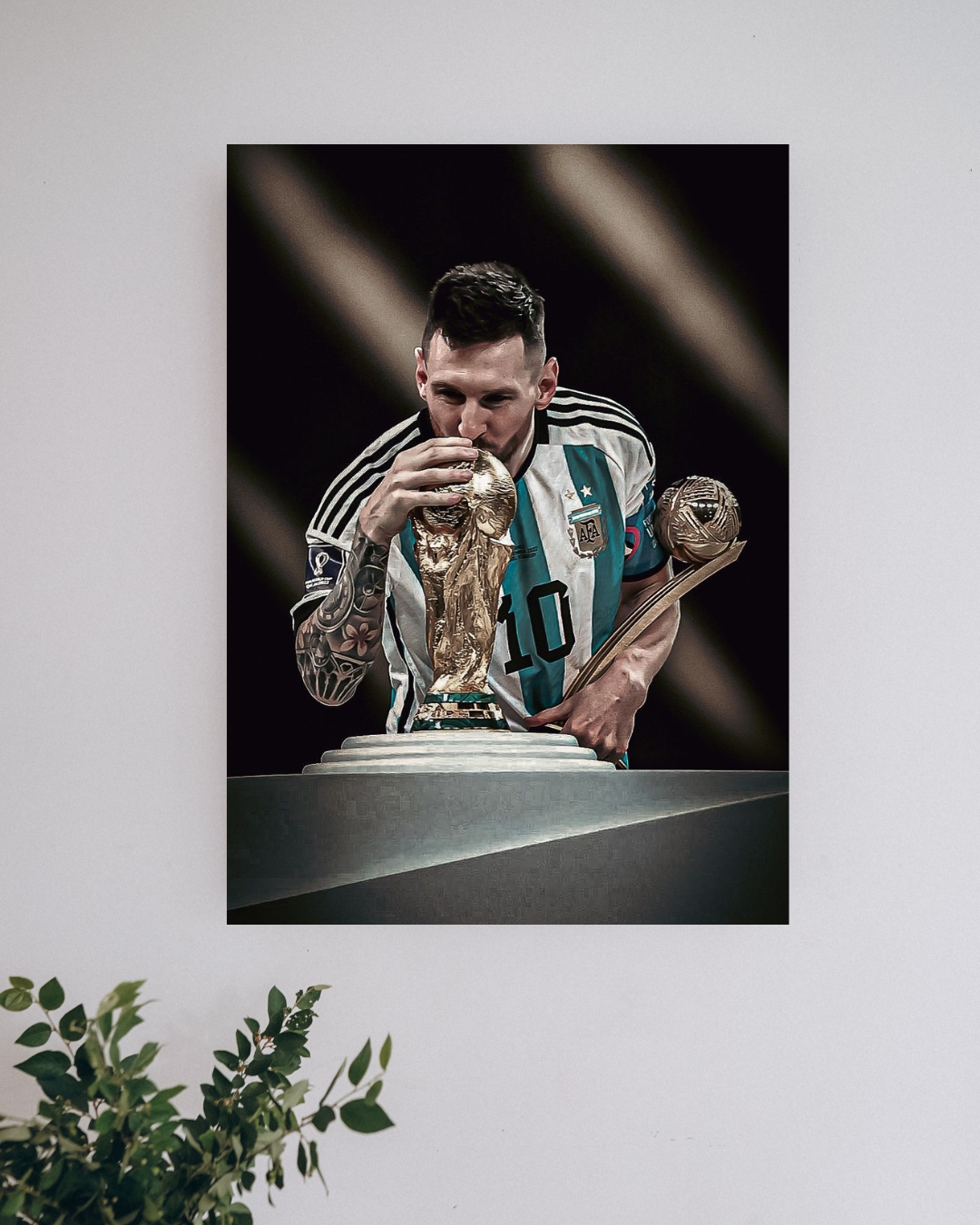 Messi #7 | Football Posters