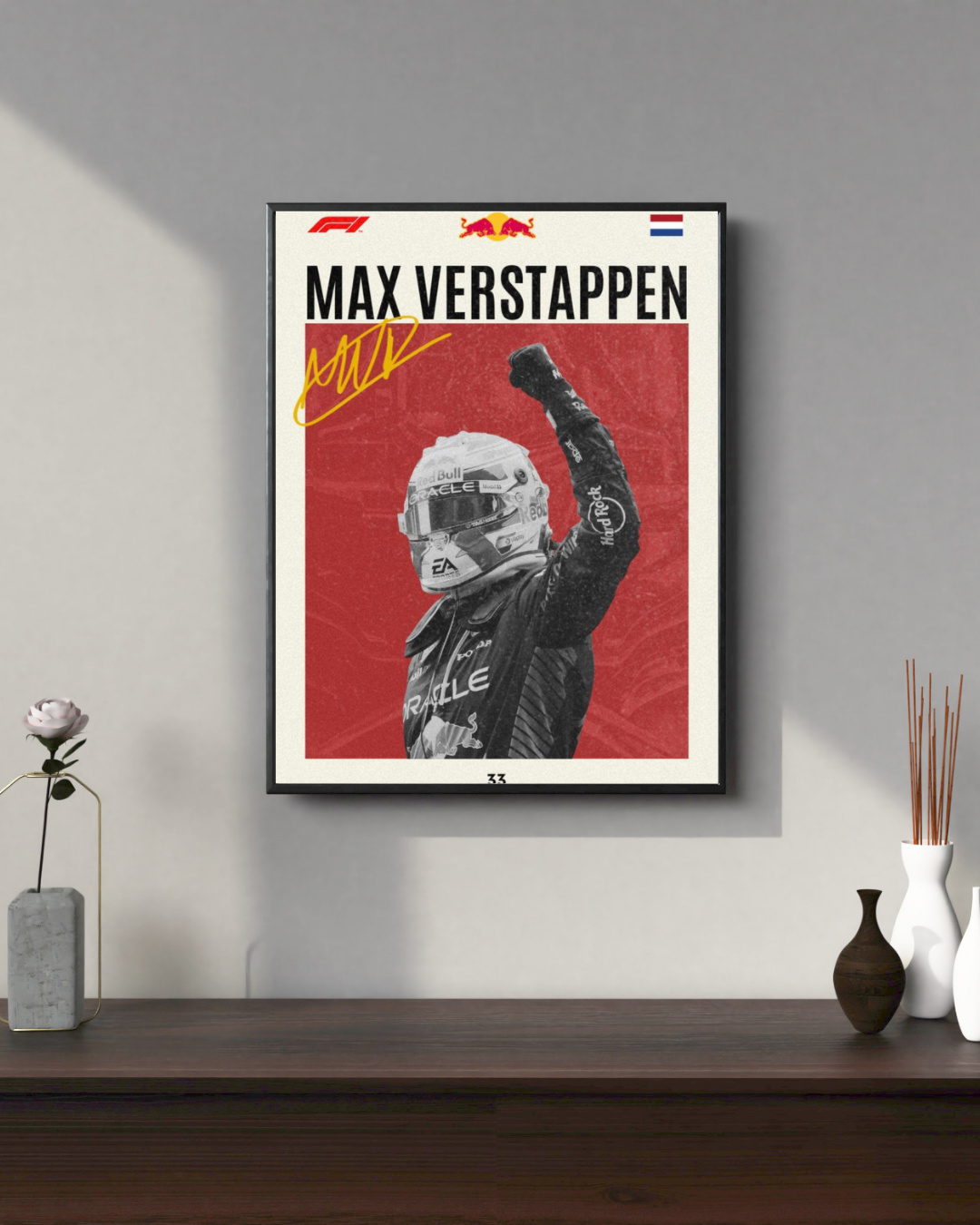 Max Verstappen #4 | F1 Posters