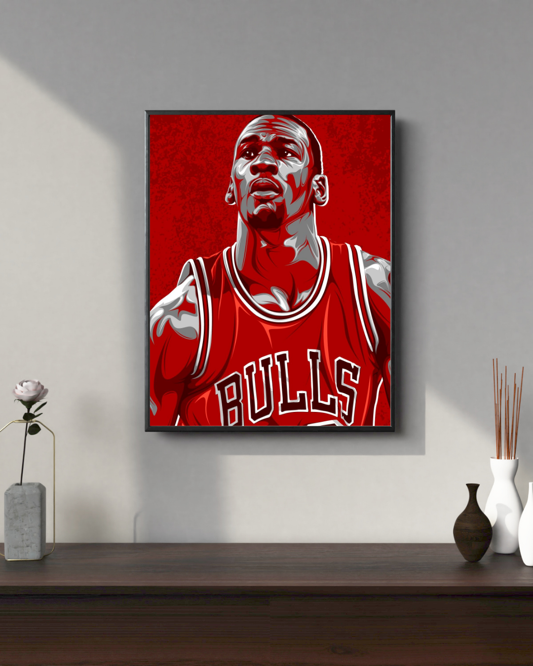 Michael Jordan #8 | Basketball Posters