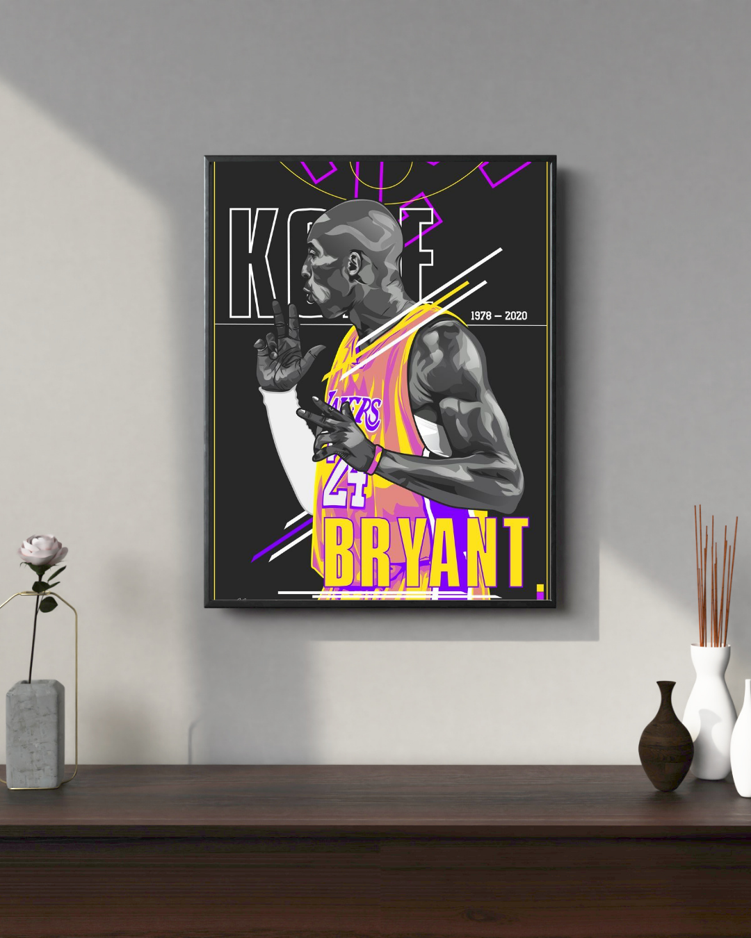 Kobe Bryant #6 | Basketball Posters