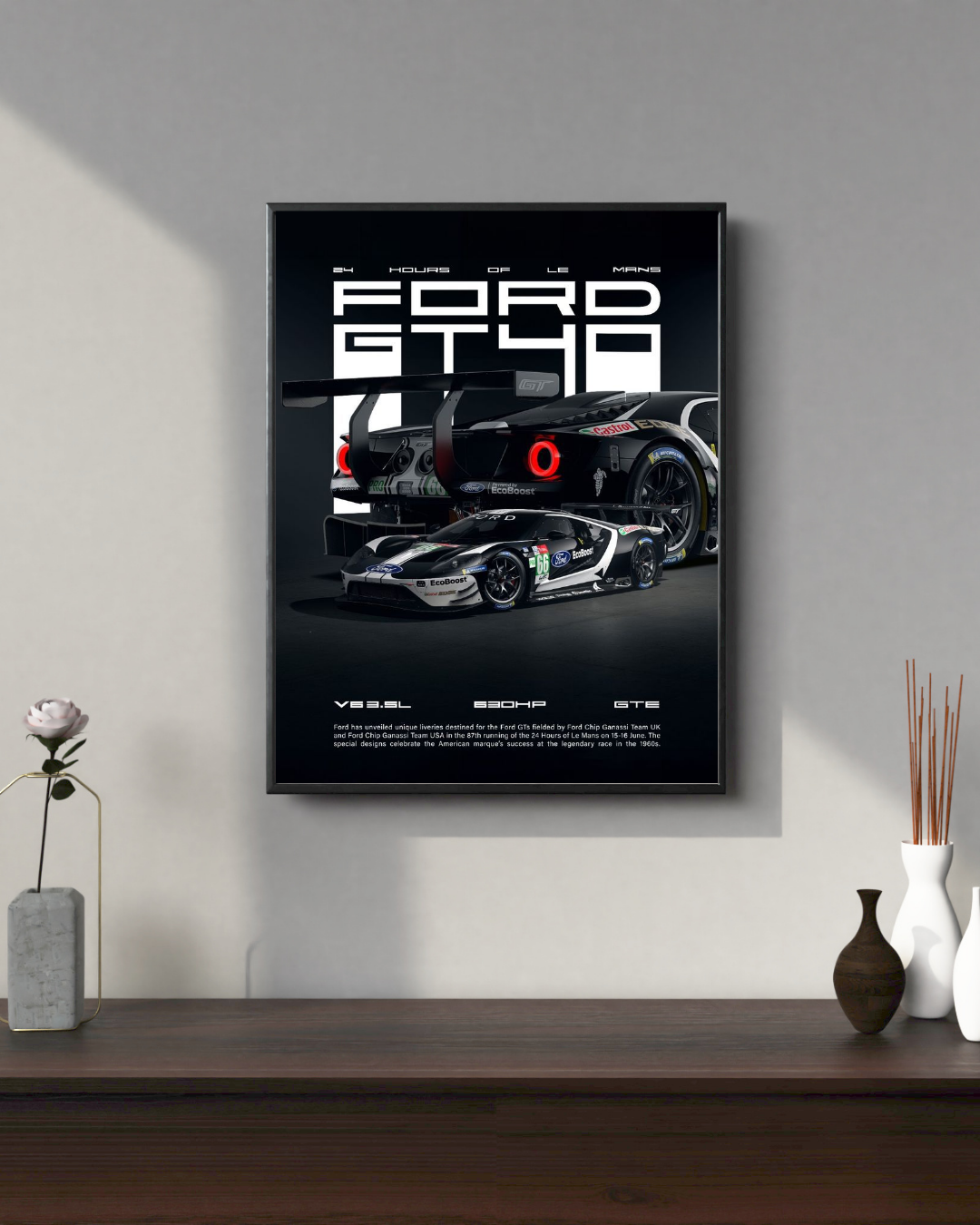 Ford GT (Le Mans) #1 | Car Posters