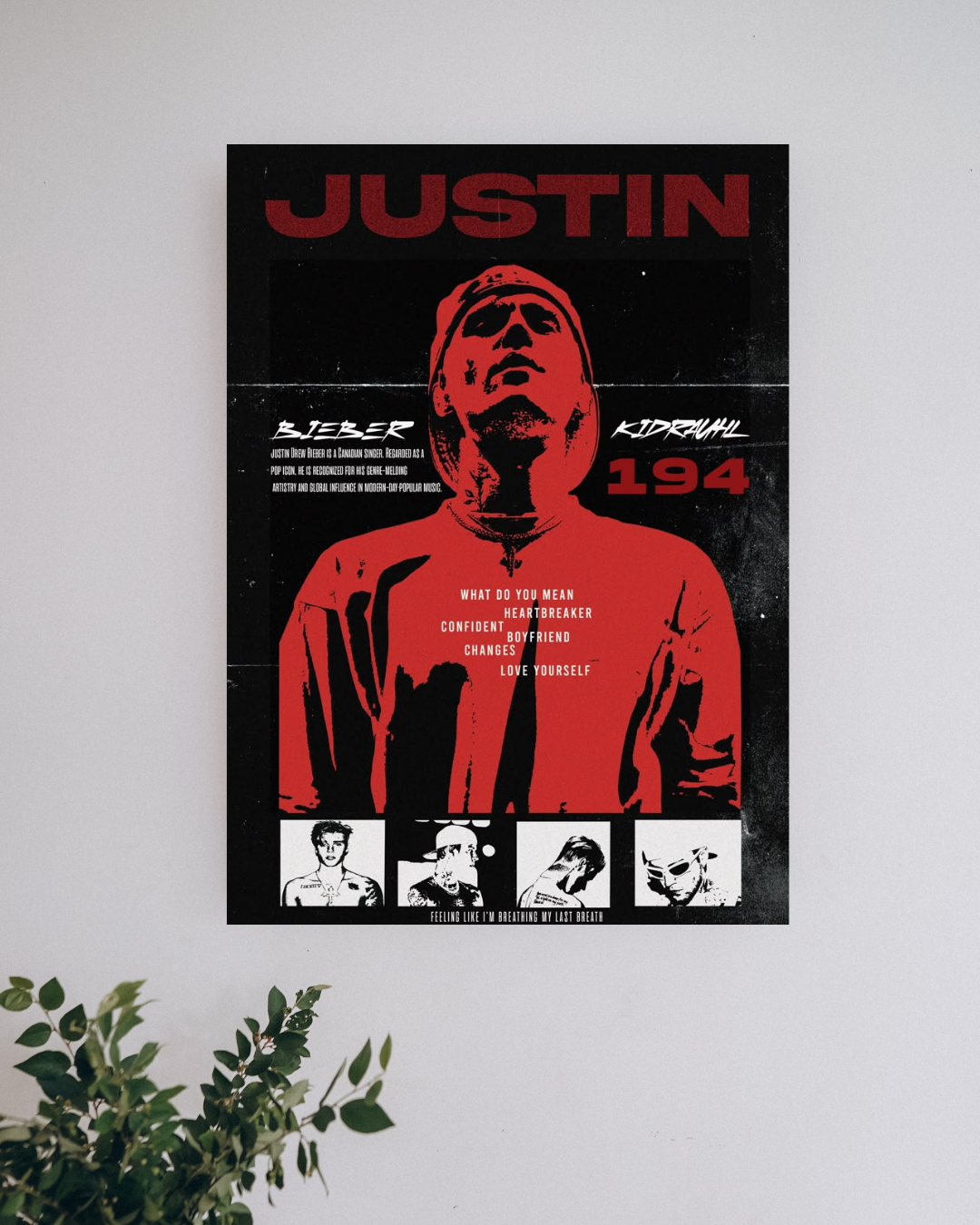 Justin Bieber #1 | Music Artist Poster