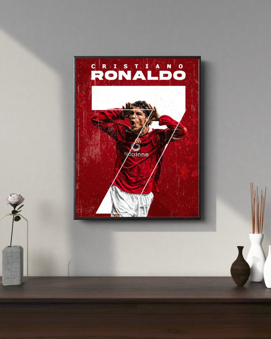 Ronaldo #7 | Football Posters