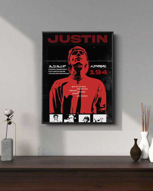 Justin Bieber #1 | Music Artist Poster