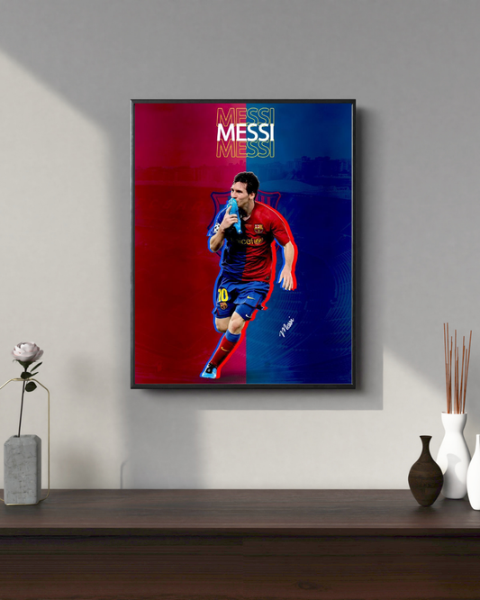 Messi #5 | Football Posters
