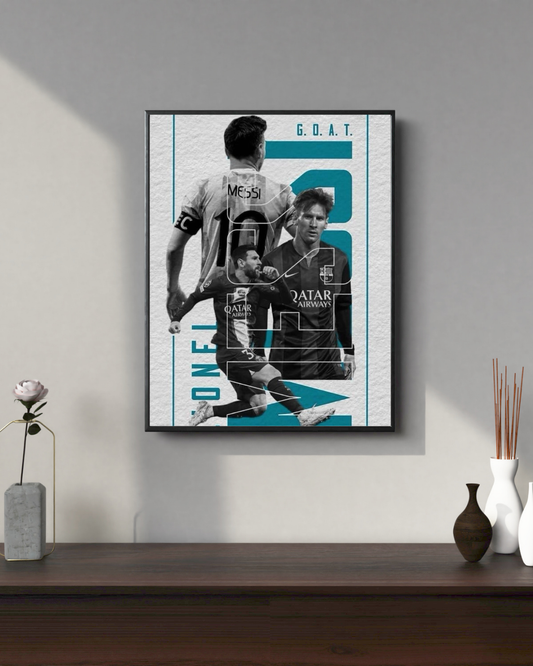 Messi #6 | Football Posters