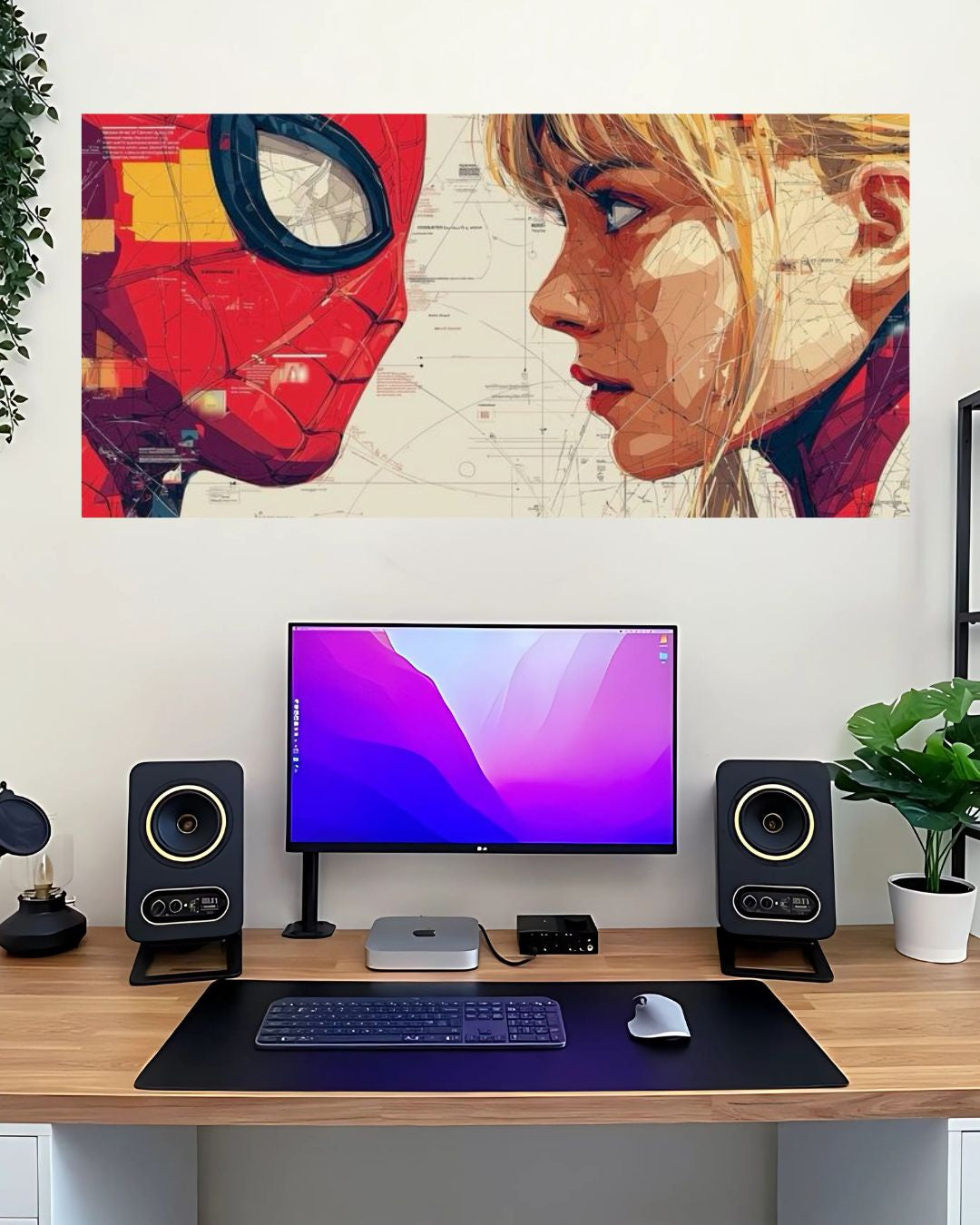 Spiderman x Gwen | Split Posters | Movie Posters