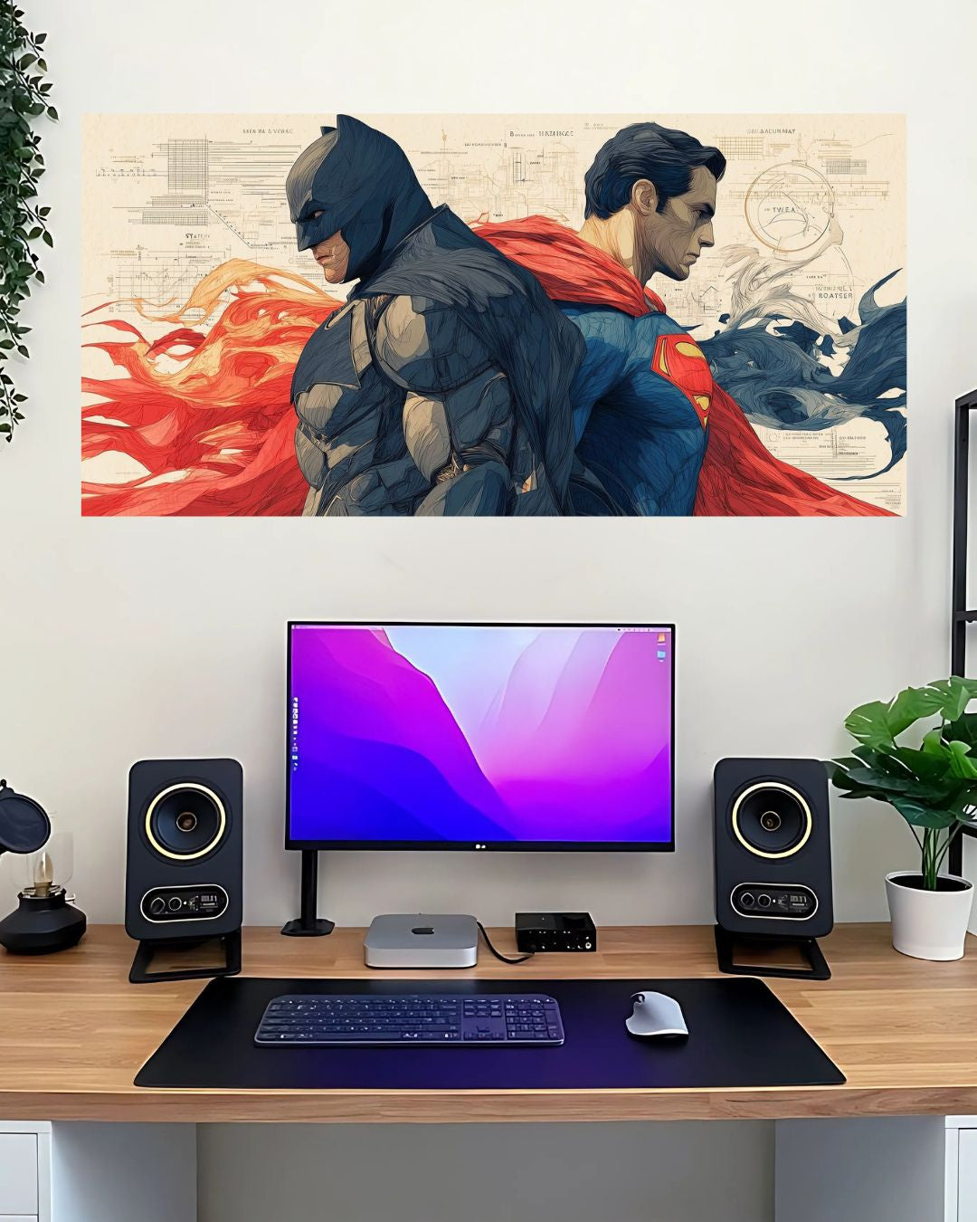 Superman x Batman | Split Posters | Movie Posters