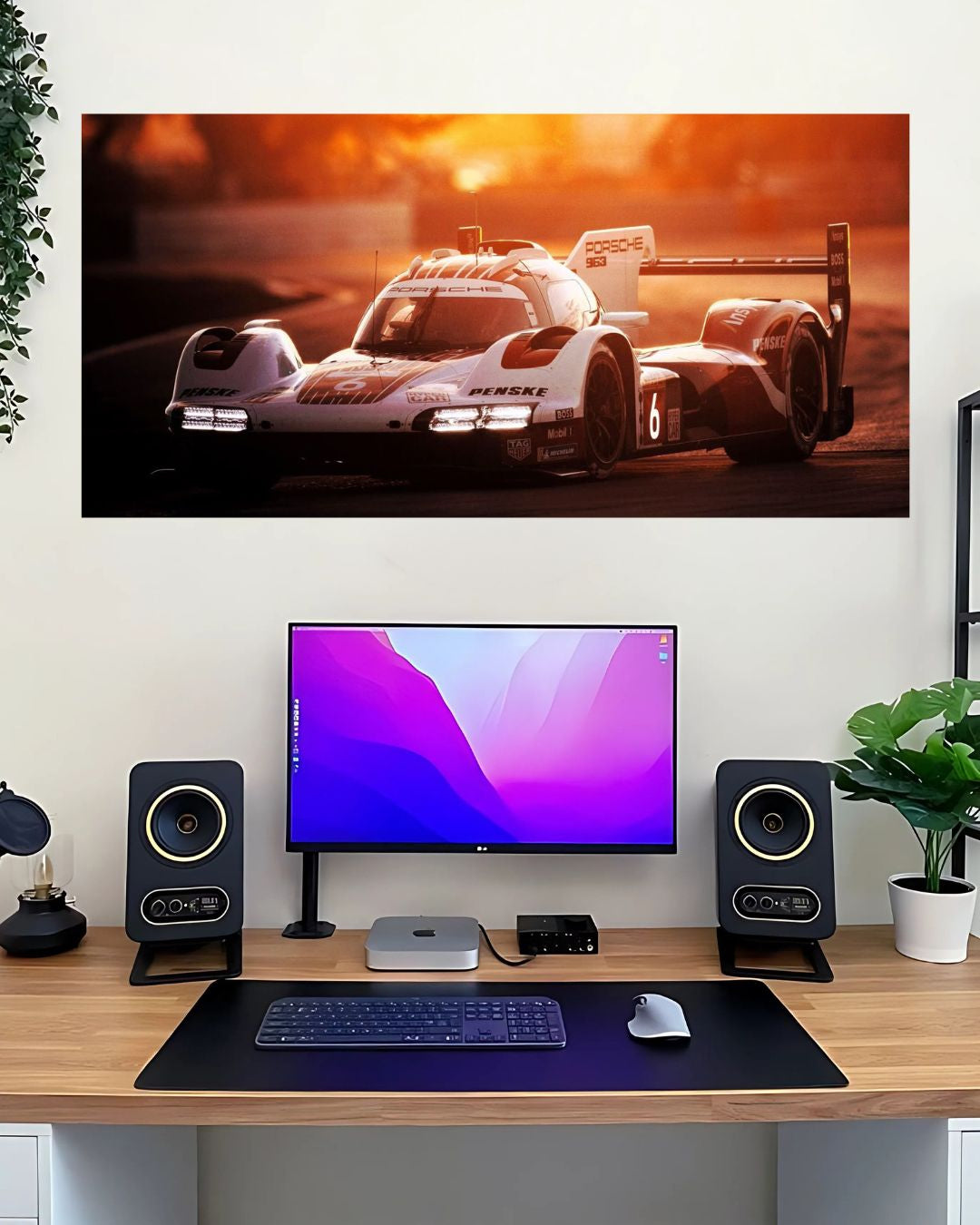 Porsche Penske LeMans | Split Posters | F1 Posters