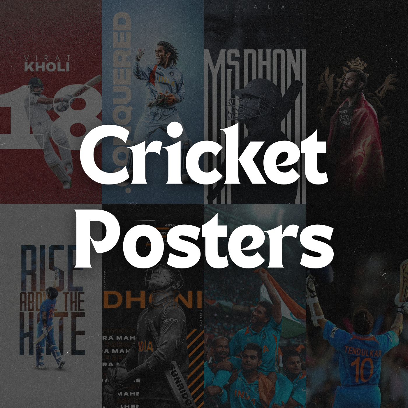 Cricket Posters