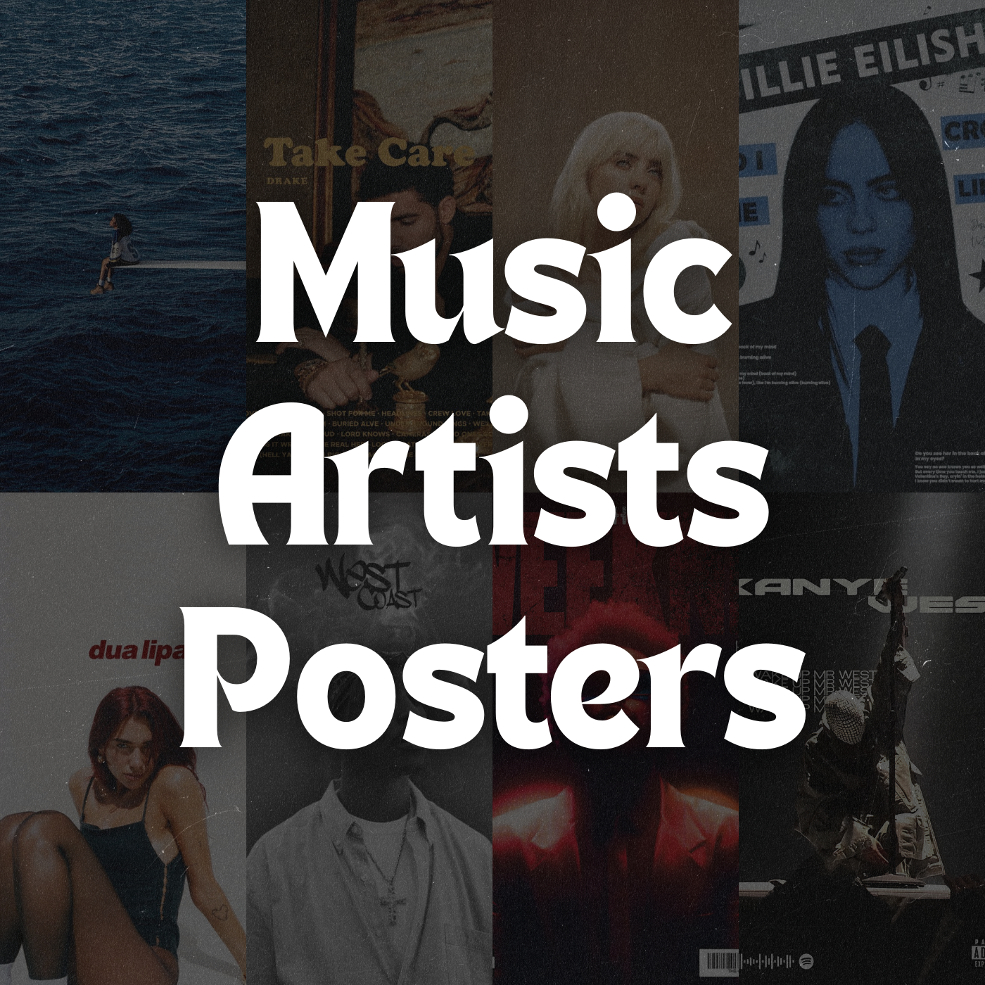 Music Artist Posters