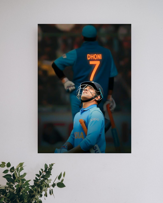 M S Dhoni #1 | Cricket Posters
