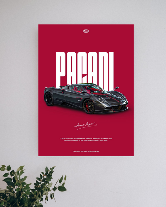 Pagani #1  |  Car Posters
