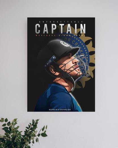 M S Dhoni #3 | Cricket Posters