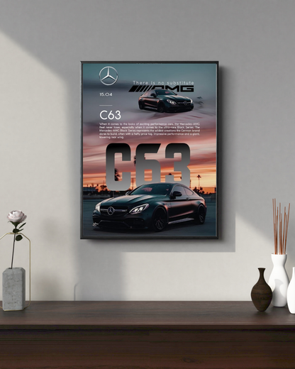Mercedes AMG C63 #1 |  Car Posters