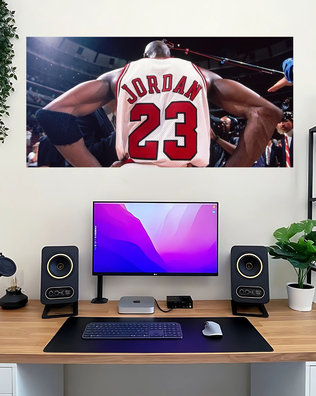 Michael Jordan #10 | Split Posters | Basketball Posters