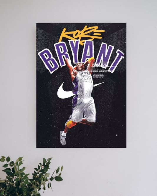 Kobe Bryant #4 | Basketball Posters