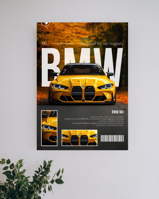 BMW M4 #2 |  Car Posters