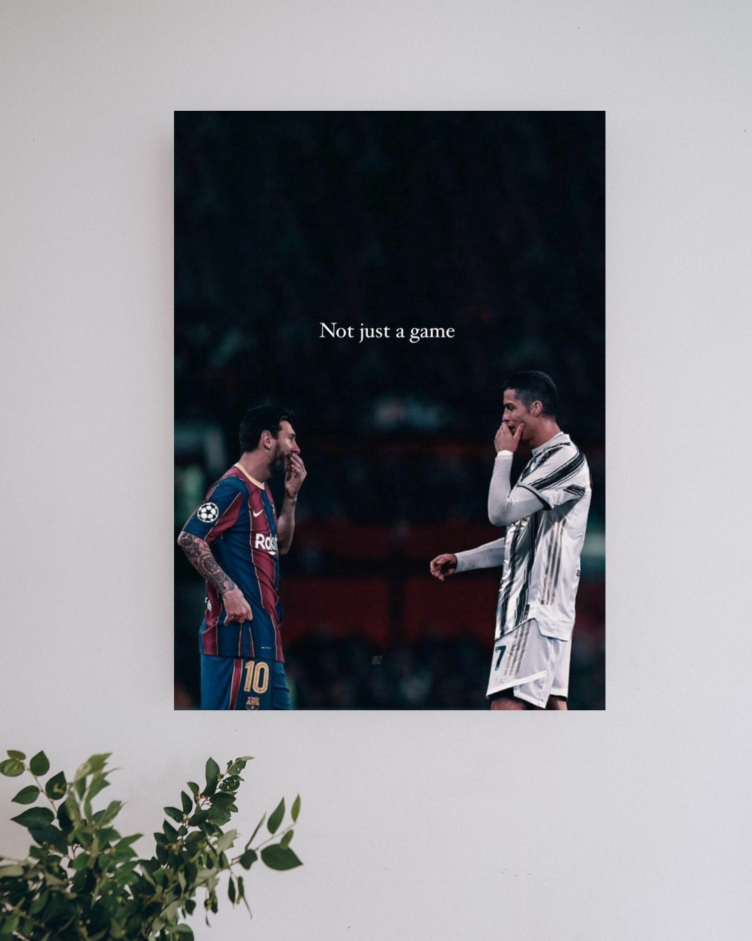 LM10 & CR7 | Football Posters