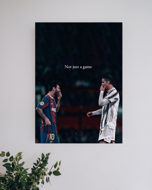 LM10 & CR7 | Football Posters