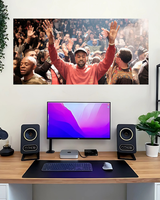 Kanye West #4 | Split Posters | Music Artist Posters