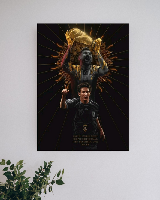 Messi #4 | Football Posters