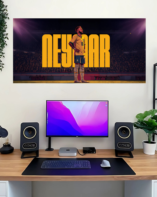 Neymar #1 | Split Posters | Football Posters