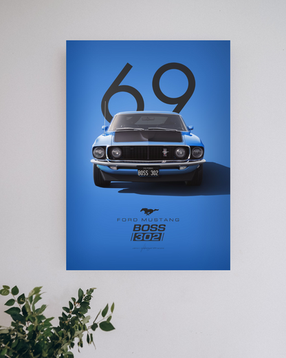 Ford Mustang #1  |  Car Posters