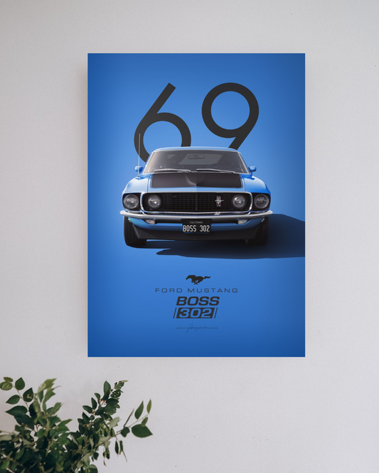 Ford Mustang #1  |  Car Posters