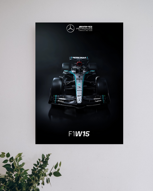 Mercedes W15 #1 |   F1 Posters