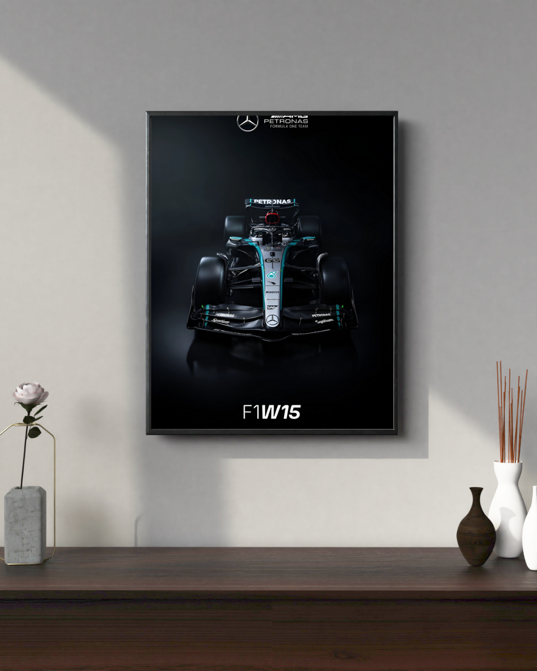 Mercedes W15 #1 |   F1 Posters