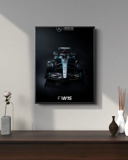 Mercedes W15 #1 |   F1 Posters