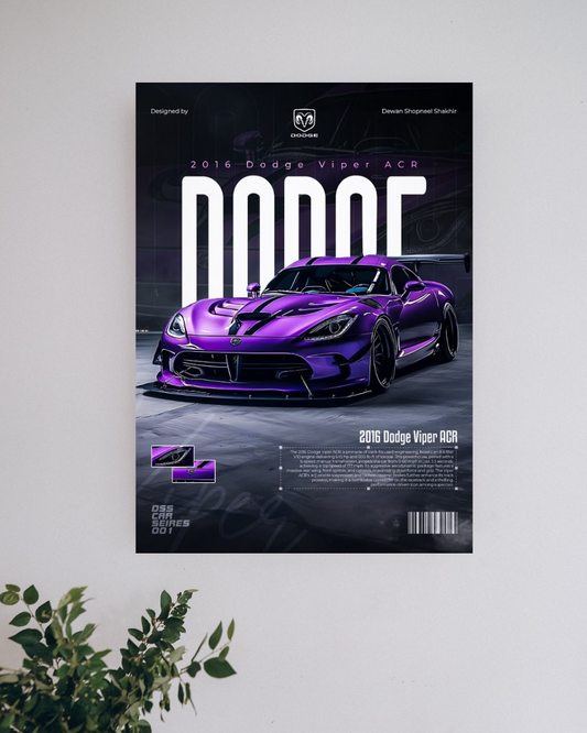 Dodge Viper #1 | Car Posters